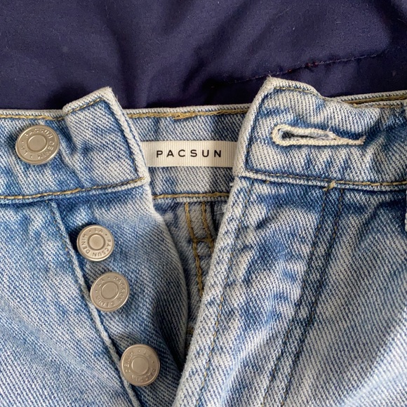 Pacsun High Rise Straight Jeans - Picture 2 of 4